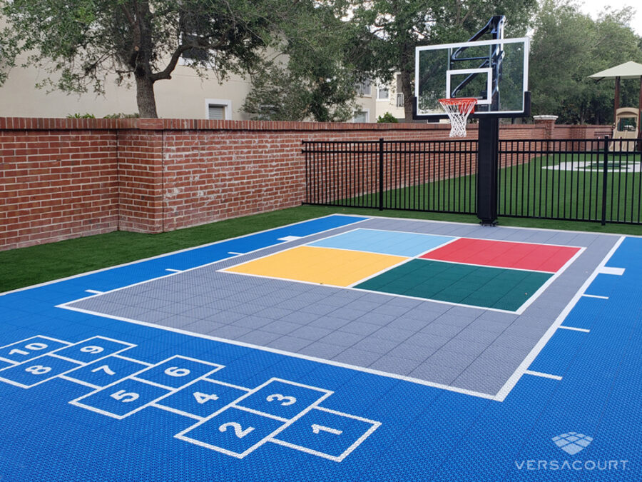 Colorful VersaCourt court