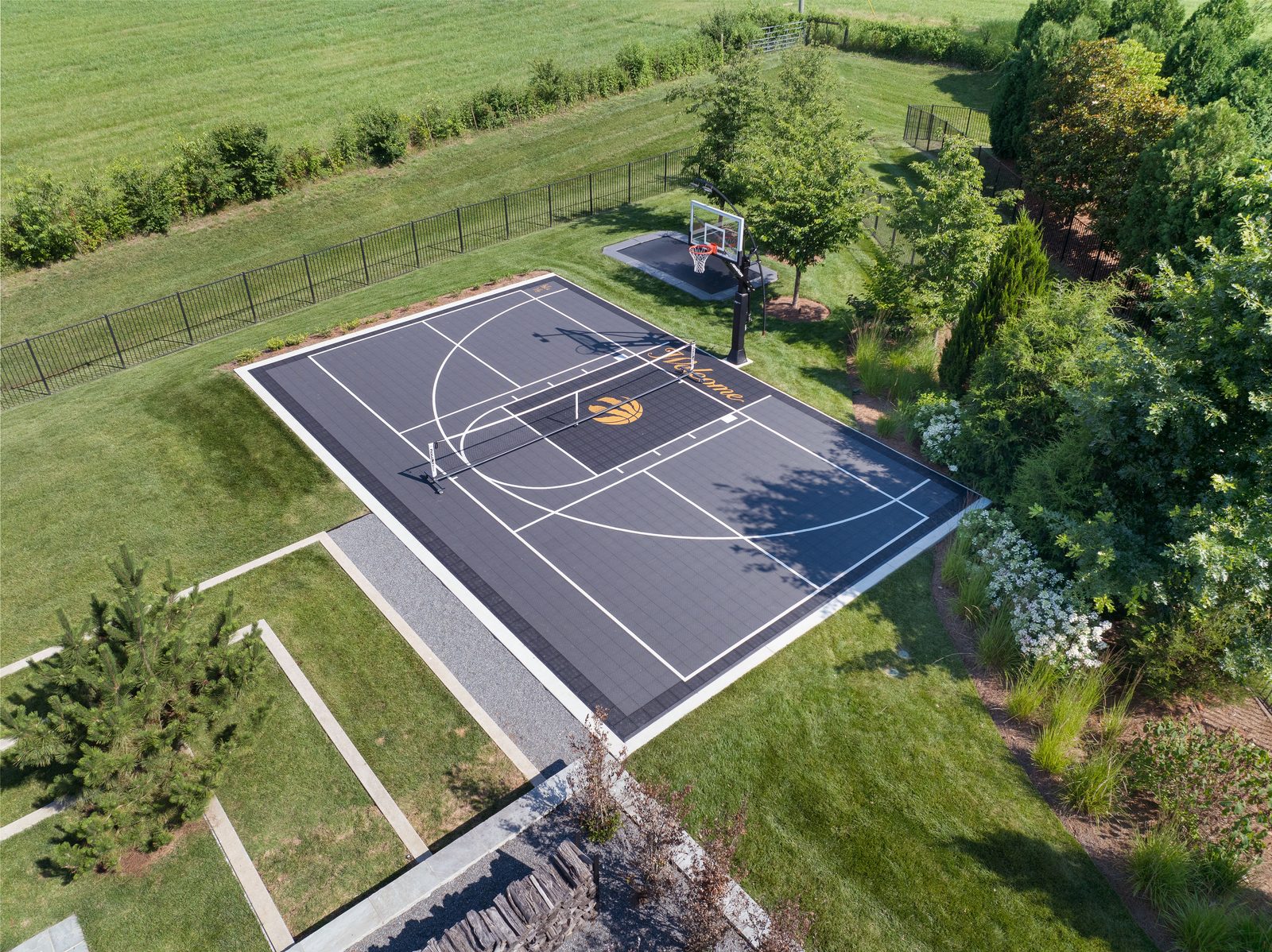 Custom VersaCourt installation